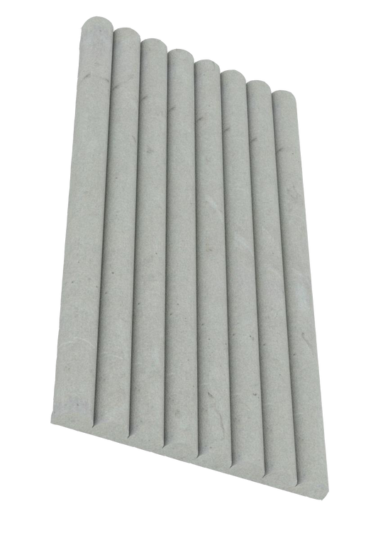 Marble Crest 3D Ribbed Panel